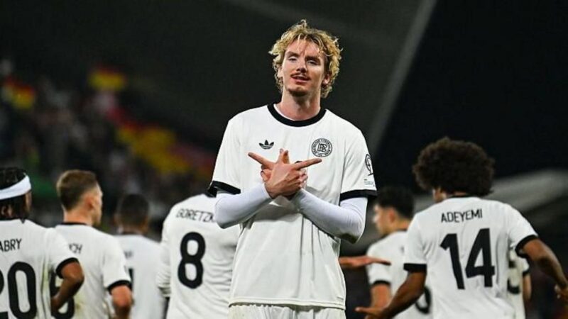 Newcastle's Woltemade scores his first Germany goal