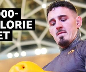 What UFC heavyweight champion Aspinall eats in a day