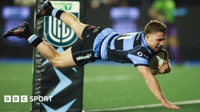 URC: Cardiff 14-8 Connacht – Bowen double earns win at Arms Park