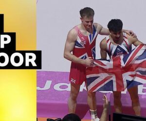 GB's Jarman and Whitehouse win floor gold and silver
