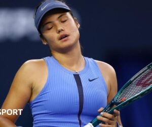 Wuhan Open: Emma Raducanu retires in first round against Ann Li