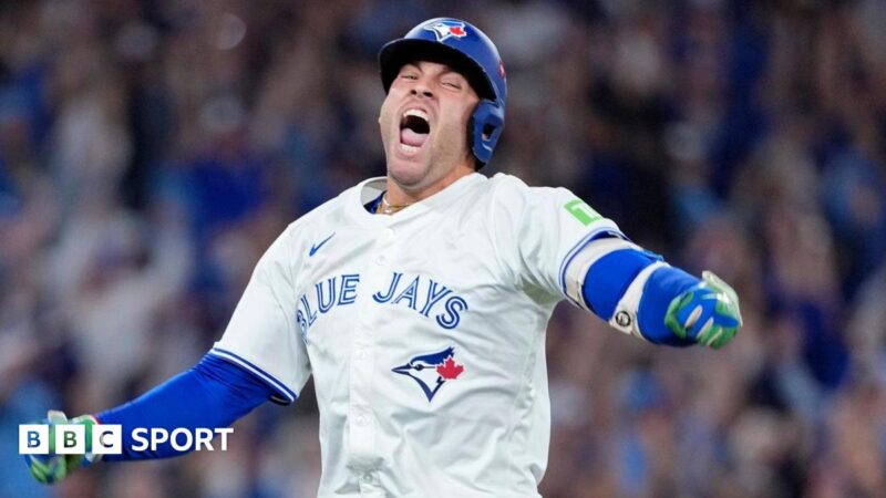 Toronto Blue Jays set up World Series showdown with Los Angeles Dodgers