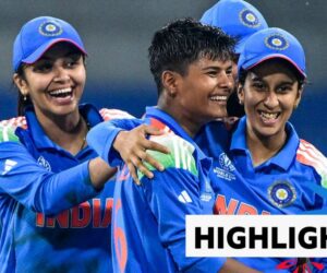 Women’s Cricket World Cup: India vs Pakistan – highlights