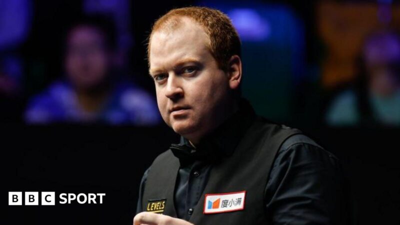 Northern Ireland Open: Jordan Brown shocks world champion Zhao Xintong