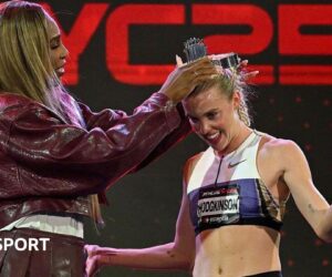 Keely Hodgkinson: Athlos 800m win in New York for British runner