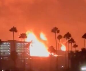 Massive blaze erupts at Chevron refinery in California