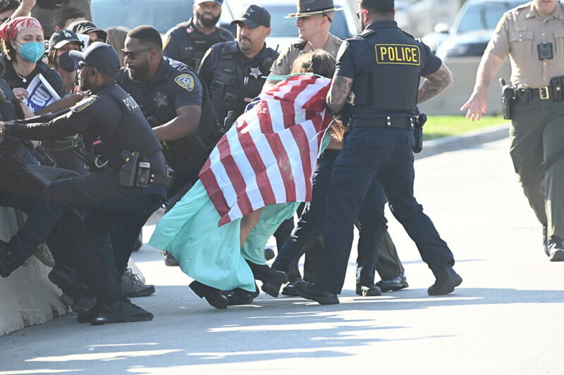 Trump Administration Accused of ‘Propaganda’ for Shifting Story in Shooting of U.S. Citizen Amid ICE Protests