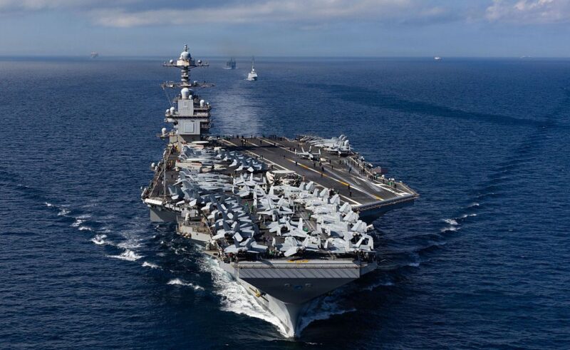 Venezuela Accuses Trump of ‘Fabricating’ a War As Carrier Approaches