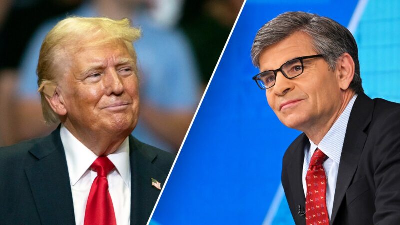 Trump slams ‘very nasty’ Stephanopoulos, refuses to take ABC questions