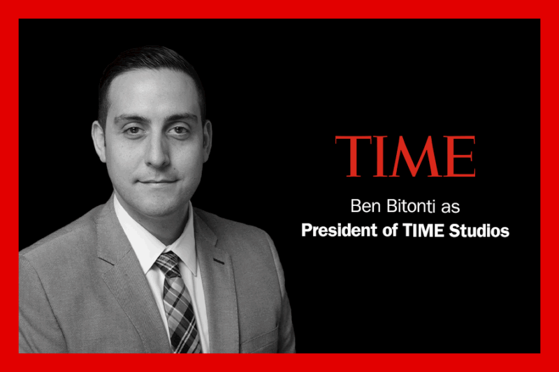 Ben Bitonti Named President of TIME Studios