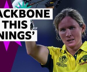 Women’s Cricket World Cup: Australia v Pakistan – Best shots from Beth Mooney’s 109