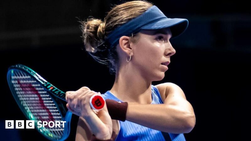Katie Boulter: Hong Kong Open retirement in first round for Briton