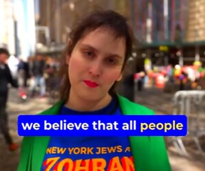 Transgender rabbi with alleged Iran connections campaigns for NYC mayoral candidate