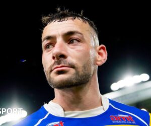 Jake Connor: Leeds Rhinos half-back named 2025 Steve Prescott MBE Man of Steel