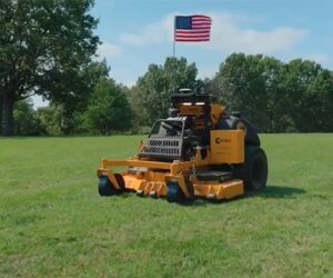 Autonomous lawnmowers tested on National Mall as Trump administration pushes AI