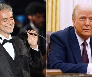 Andrea Bocelli visits Trump at White House, performs in Oval Office