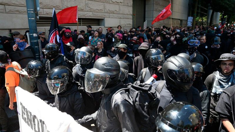 Antifa controls Portland streets for 100+ nights as police told not to engage