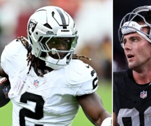 Raiders’ Brock Bowers gives NFL rookie advice to running back Ashton Jeanty