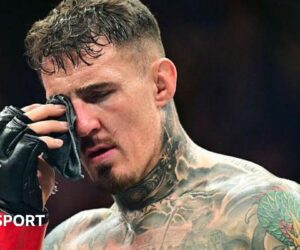 UFC 321: Tom Aspinall ‘still can’t see’ three days after eye poke in fight with Cyril Gane