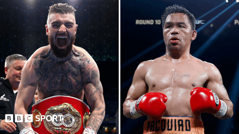 Lewis Crocker: Manny Pacquiao, Conor Benn or Belfast option’s for first title defence