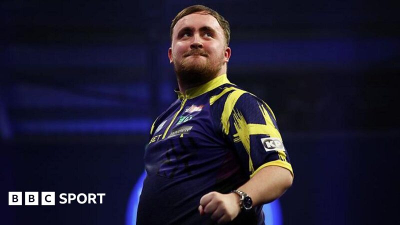 Luke Littler beats defending champion Mike de Decker at World Grand Prix