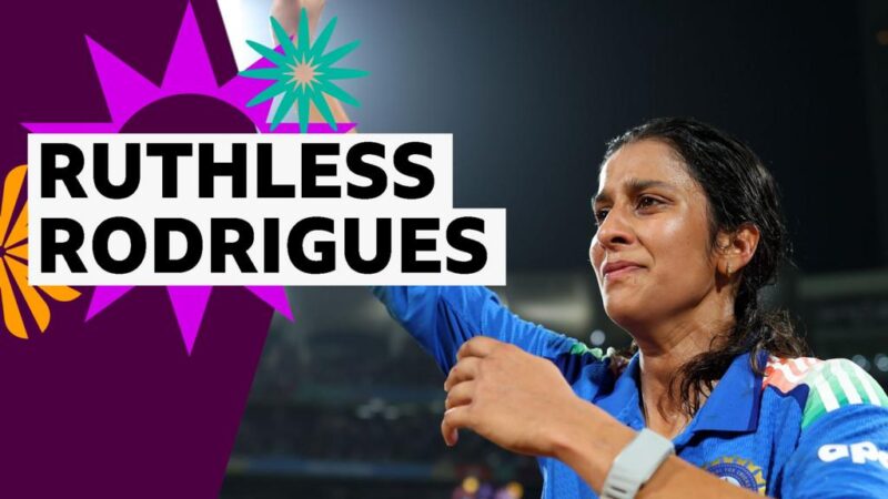 Women’s Cricket World Cup: Jemimah Rodrigues 127-run innings vs Australia – best shots