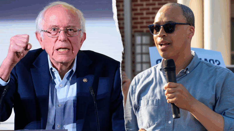 Sanders silent on whether candidate should be disqualified over violent messages
