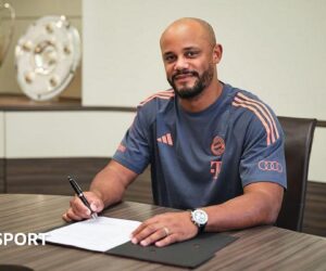 Vincent Kompany signs new Bayern Munich contract running until 2029