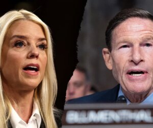 Pam Bondi clashes with Sen. Blumenthal over military service claims