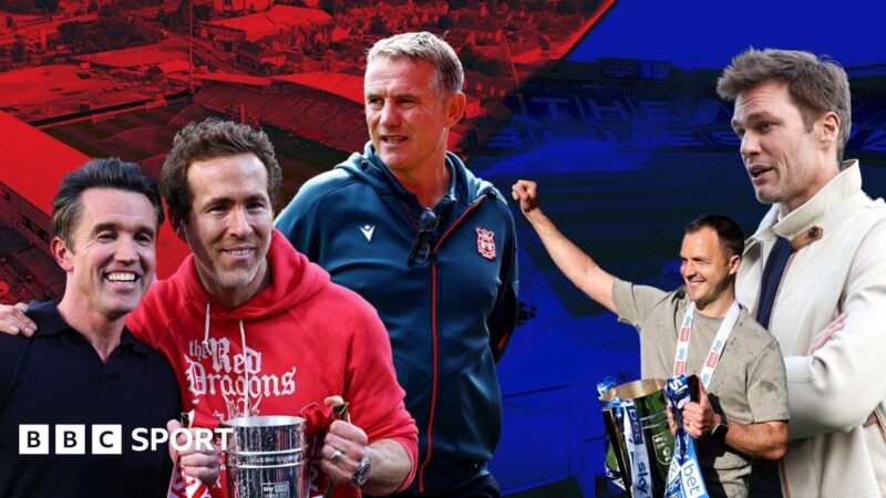 Wrexham v Birmingham City: How two Championship clubs became global names