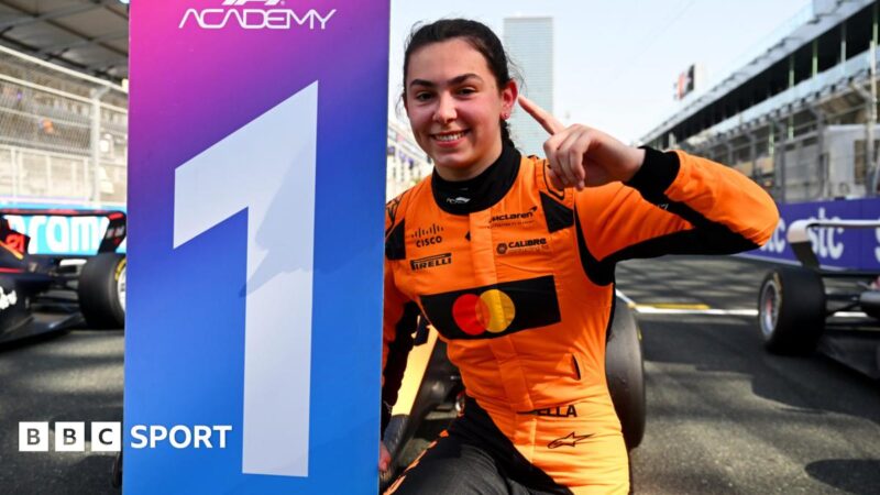 Ella Lloyd: The Pontypridd racing driver dreaming of Formula one