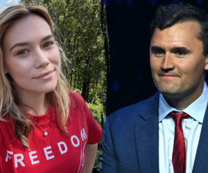Influencer speaks out after ‘crazy’ confrontation over Charlie Kirk shirt