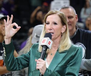 WNBA commissioner Cathy Engelbert booed by crowd during WNBA Finals