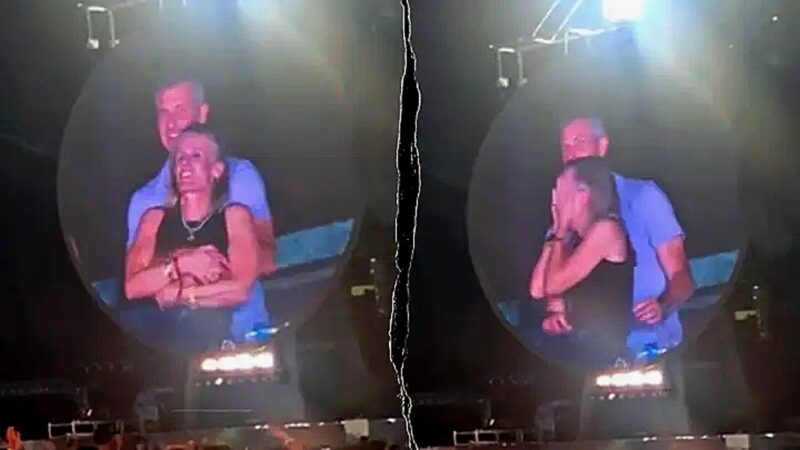 Andy Byron spotted with wife after controversial Coldplay kiss cam incident