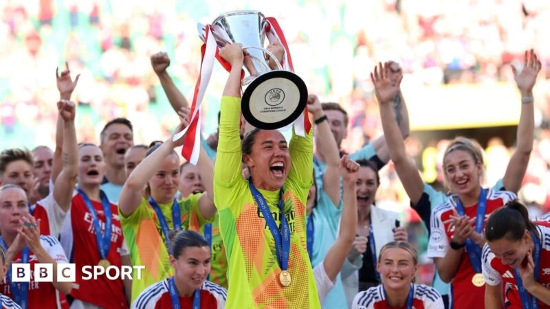 Women’s Champions League: BBC to show live matches from this season