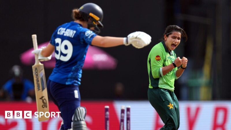 Women’s World Cup 2025: Rain rescues England from shock defeat by Pakistan
