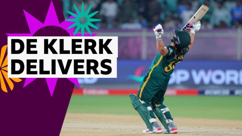 Women’s Cricket World Cup: India vs South Africa – Nadine De Klerk best shots