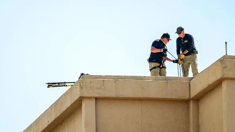 Inside Dallas ICE office hit by sniper fire that killed 2 detainees