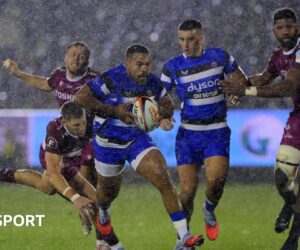 The Prem: Bath 28-16 Sale: Bath battle elements to take bonus point win