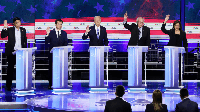 2020 Democratic debate clip goes viral after Al Franken social media post