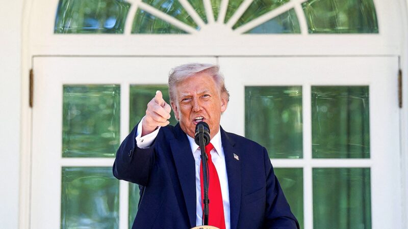 Trump says Justice Dept could owe him ‘a lot of money’ for past probes into him