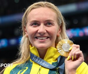 Ariarne Titmus: Australian swim star and four-time Olympic gold medallist retires aged 25