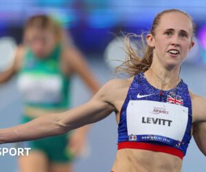 How sprinter Victoria Levitt swapped groceries for gold