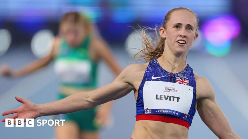 How sprinter Victoria Levitt swapped groceries for gold