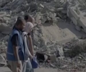 United Nations begins clearing rubble in Gaza