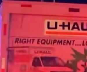 Shots fired as man drives U-Haul toward Coast Guard base
