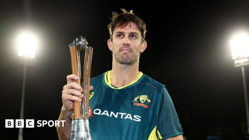 Mitchell Marsh century secures Australia T20 series victory