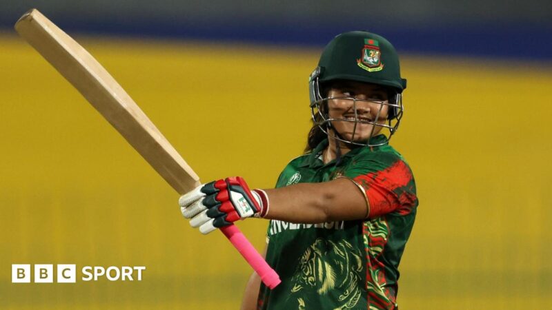 ICC Women’s Cricket World Cup 2025: Bangladesh beat Pakistan as Rubya Haider Jhilik hits debut fifty