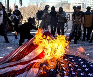 UVA antifascist students plan American flag burning protest Friday