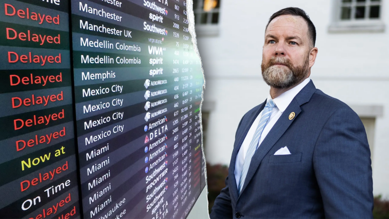 Massive flight delays could begin with shutdown; GOP moves to keep flights running